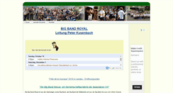Desktop Screenshot of bigband-bza.de